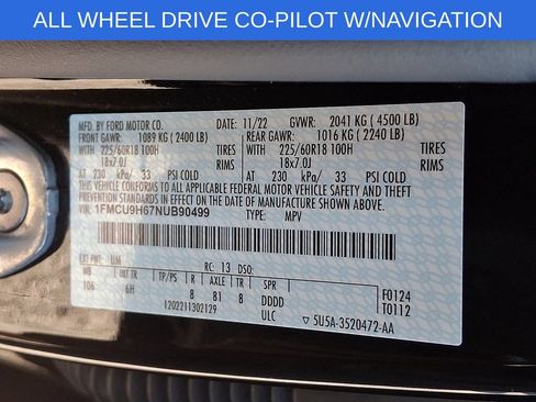 Used 2022 Ford Escape SEL AWD/4WD image 27