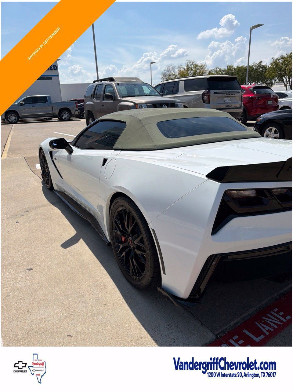 Used 2014 Chevrolet Corvette Stingray Convertible w/ 3LT Preferred Equipment Group RWD image 11