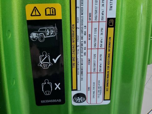 New 2026 Jeep Wrangler Sport S image 8