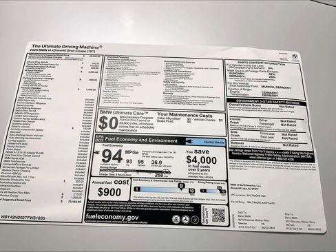 New 2026 BMW i4 xDrive40i w/ M Sport Package image 22