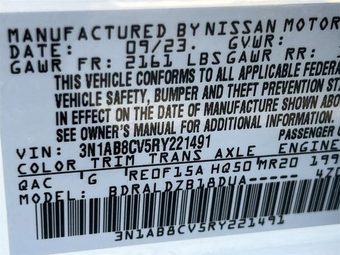 Certified 2024 Nissan Sentra SV image 28