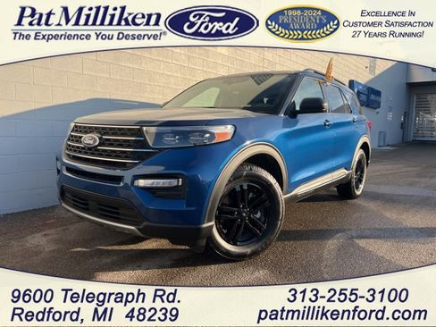 Certified 2022 Ford Explorer XLT w/ Equipment Group 202A image 1