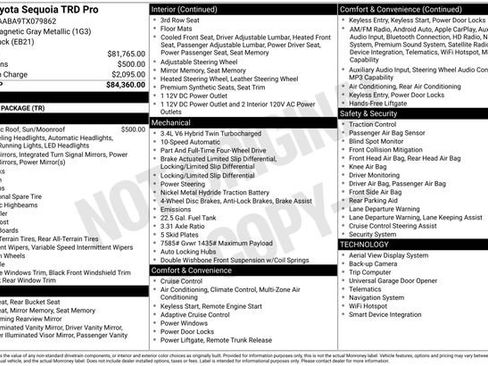 Used 2026 Toyota Sequoia TRD Pro AWD/4WD image 31