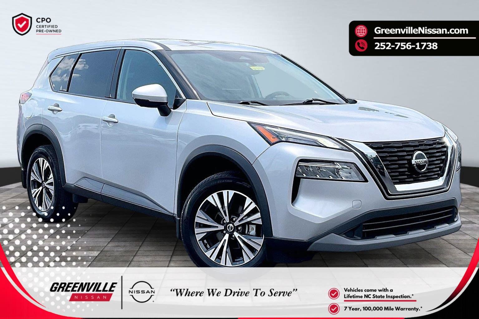 Certified 2021 Nissan Rogue SV FWD image 1