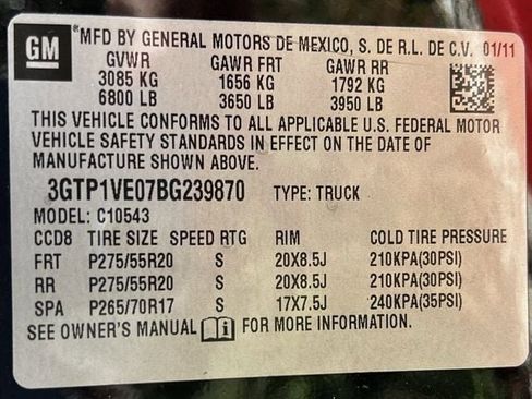 Used 2011 GMC Sierra 1500 SLE w/ Texas Edition RWD image 32