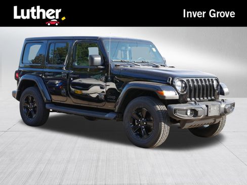 Used 2020 Jeep Wrangler Unlimited Sahara image 1
