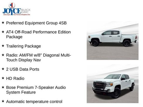 Certified 2022 GMC Canyon AT4 image 10