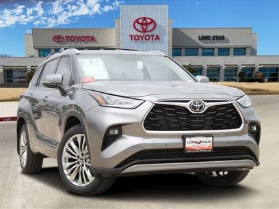 New 2026 Toyota Highlander Platinum