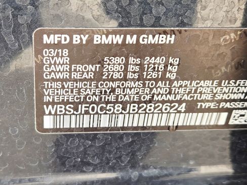 Used 2018 BMW M5 w/ Executive Package AWD/4WD image 14