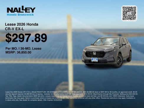 New 2026 Honda CR-V EX-L image 3