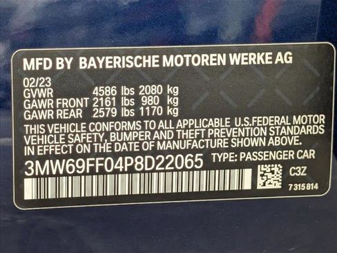 Certified 2023 BMW 330i Sedan w/ M Sport Package image 26