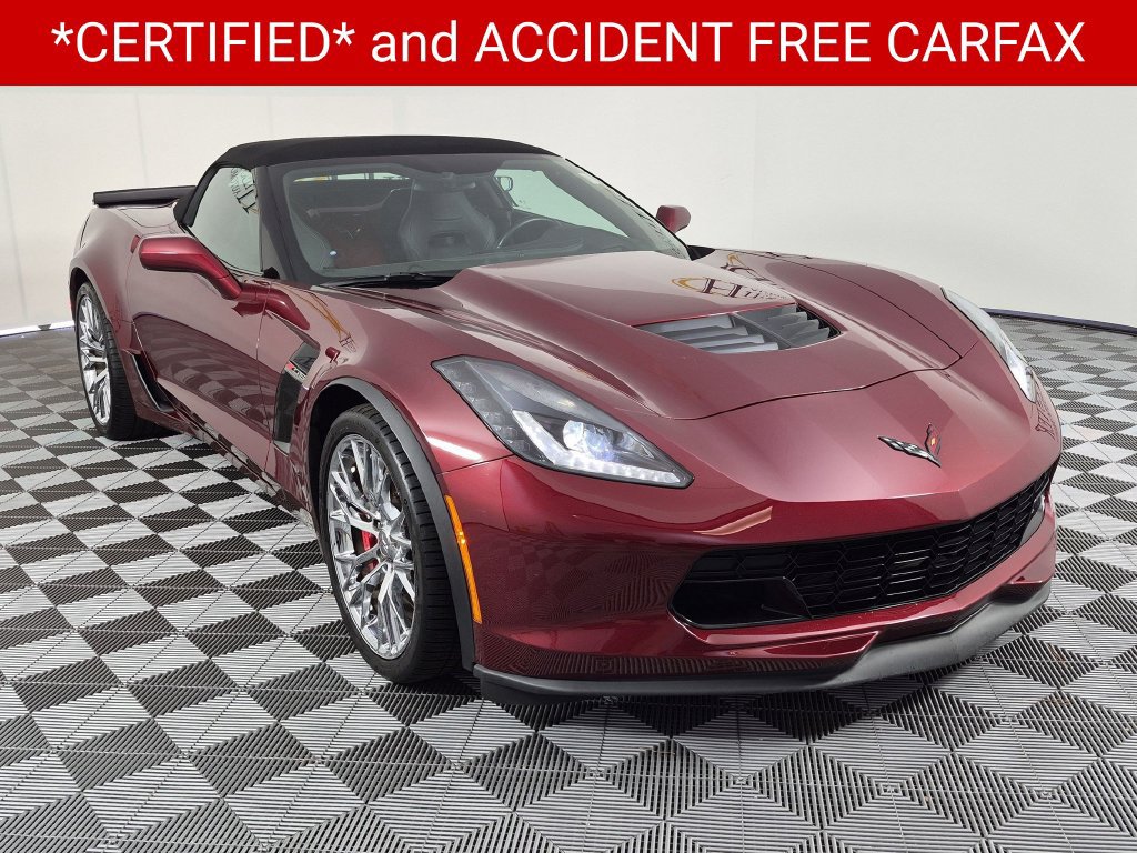 Certified 2016 Chevrolet Corvette Z06 w/ Battery Protection Package RWD image 2