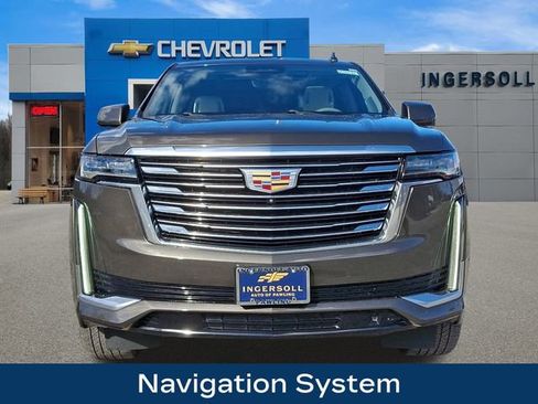 Used 2021 Cadillac Escalade ESV Premium Luxury Platinum w/ Heavy-Duty Trailer Package image 3