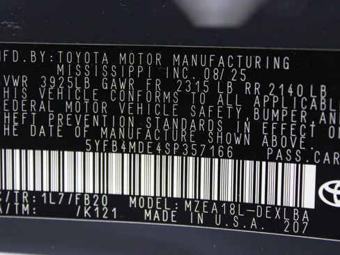 Used 2025 Toyota Corolla LE FWD image 36
