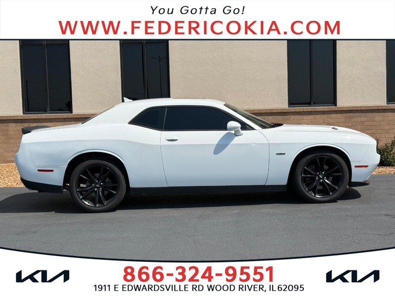 Used 2017 Dodge Challenger R/T w/ Blacktop Package RWD image 1
