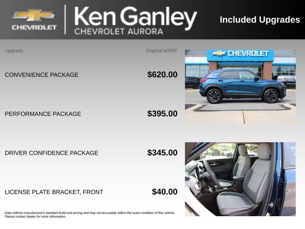 Used 2021 Chevrolet TrailBlazer LT w/ Convenience Package FWD image 6