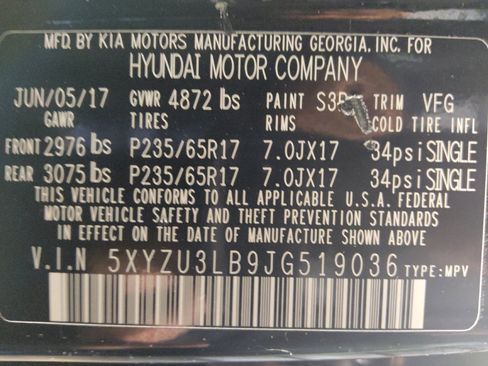 Used 2018 Hyundai Santa Fe Sport w/ 2.4L Tech Package 04 FWD image 33