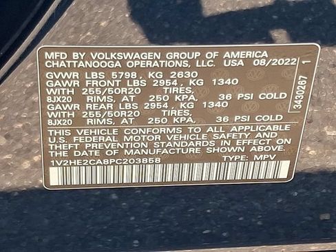 Used 2023 Volkswagen Atlas Cross Sport SE AWD/4WD image 27