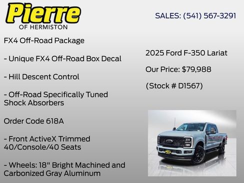 New 2025 Ford F350 Lariat w/ Lariat Ultimate Package image 12