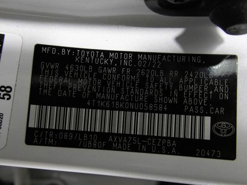 Used 2022 Toyota Camry XSE image 46