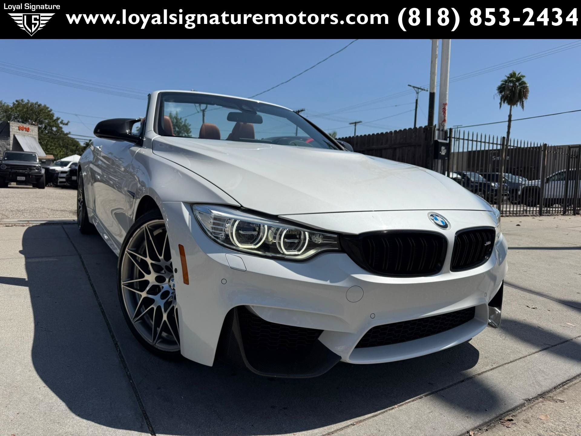 Used 2017 BMW M4 Convertible RWD image 1