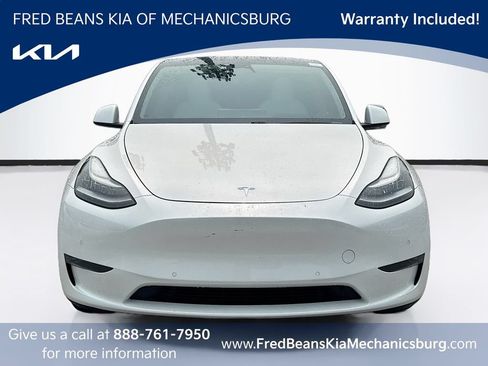 Used 2021 Tesla Model Y Long Range AWD/4WD image 2