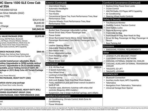 Used 2011 GMC Sierra 1500 SLE w/ Regional Value Package image 10