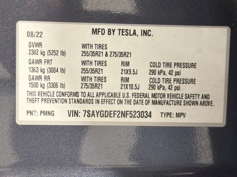 Used 2022 Tesla Model Y Performance AWD/4WD image 23