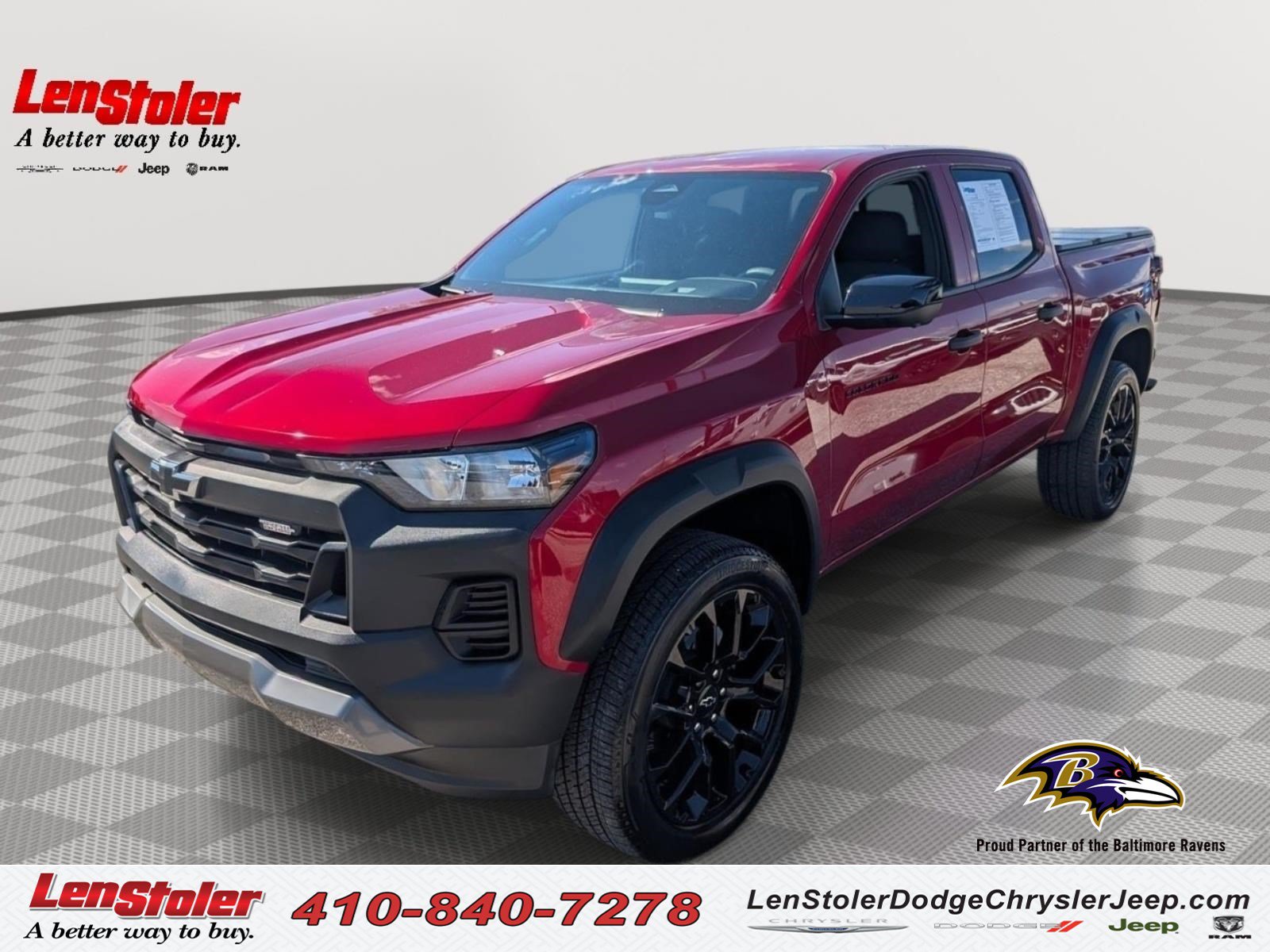 Used 2024 Chevrolet Colorado Trail Boss w/ LPO, Dark Essentials Package AWD/4WD image 1