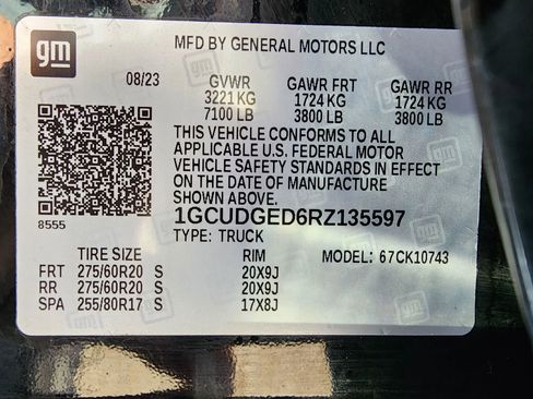 Used 2024 Chevrolet Silverado 1500 LTZ AWD/4WD image 21