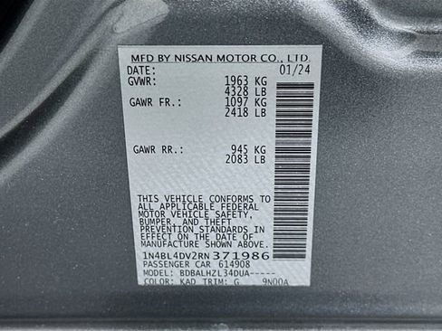 Used 2024 Nissan Altima 2.5 SV image 30