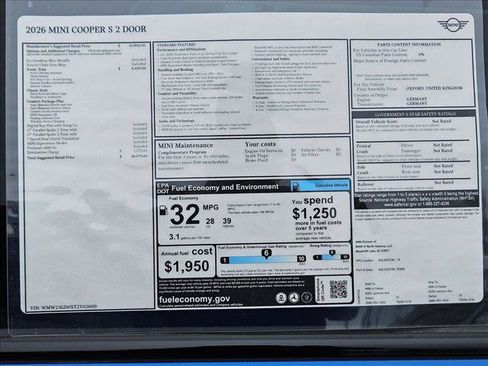 Used 2026 MINI Cooper S FWD image 17