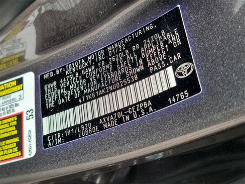 Used 2022 Toyota Camry XSE image 38