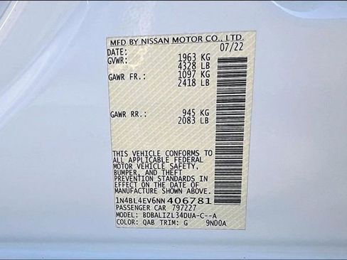 Used 2022 Nissan Altima 2.5 SL image 16