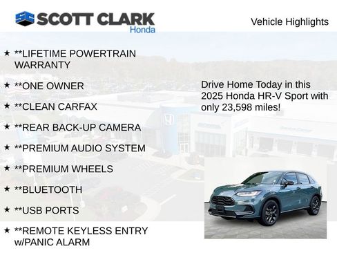 Used 2025 Honda HR-V Sport image 11