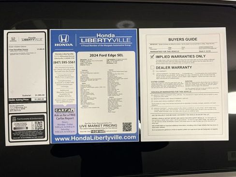 Used 2024 Ford Edge SEL image 45
