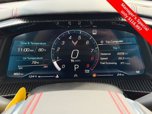 Used 2023 Chevrolet Corvette Z06 w/ Stealth Interior Trim Package RWD image 21