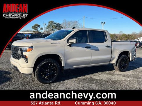 New 2026 Chevrolet Silverado 1500 Custom w/ Turbomax Blackout Package image 1