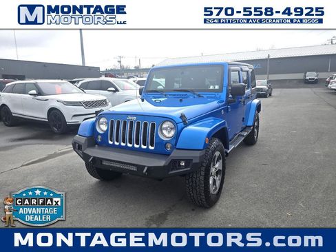 Used 2016 Jeep Wrangler Unlimited Sahara w/ Connectivity Group image 1