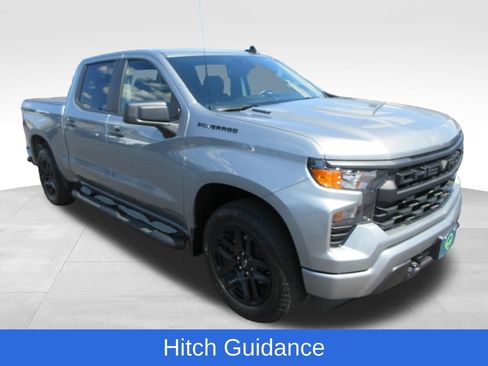 Certified 2026 Chevrolet Silverado 1500 Custom w/ Turbomax Blackout Package AWD/4WD image 7