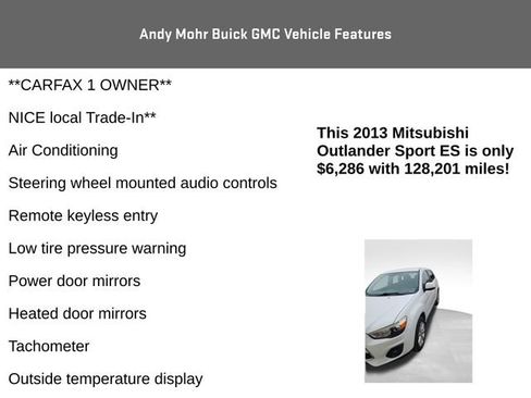 Used 2013 Mitsubishi Outlander Sport ES image 4