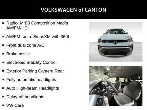 New 2026 Volkswagen Taos SE image 2