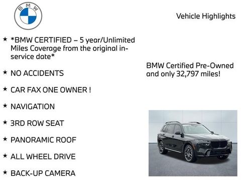 Certified 2024 BMW X7 xDrive40i w/ Executive Package image 11