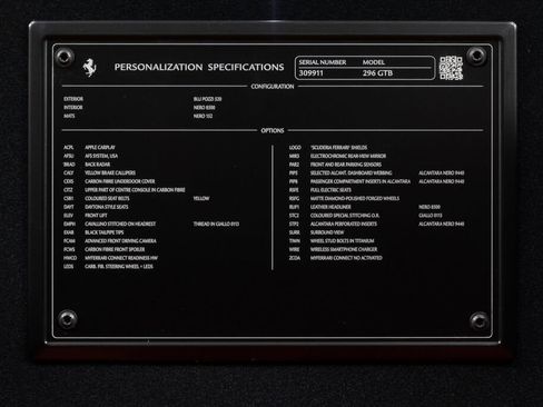 Used 2024 Ferrari 296 GTB image 26