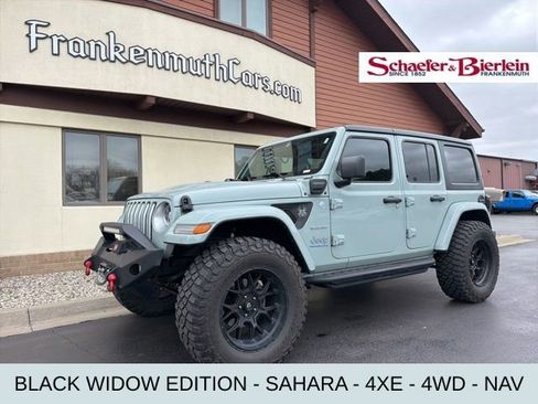 Certified 2023 Jeep Wrangler Unlimited Sahara AWD/4WD image 1