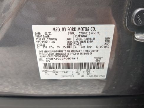 Certified 2023 Ford Explorer ST w/ Equipment Group 401A AWD/4WD image 30