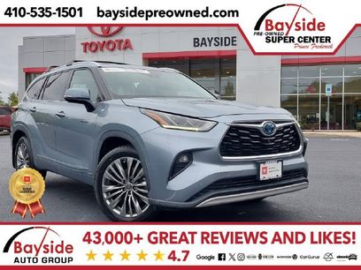 Certified 2021 Toyota Highlander Platinum
