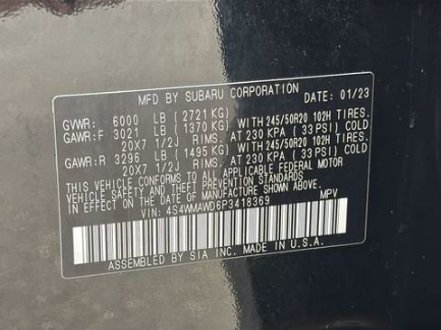 Used 2023 Subaru Ascent Touring AWD/4WD image 29