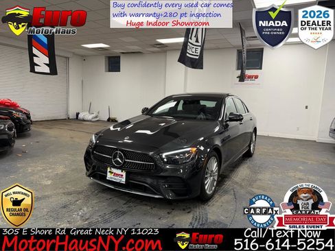 Used 2023 Mercedes-Benz E 350 4MATIC Sedan w/ Premium Package image 1