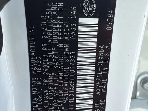 Used 2020 Toyota Camry LE w/ Fleet Convenience Package image 30